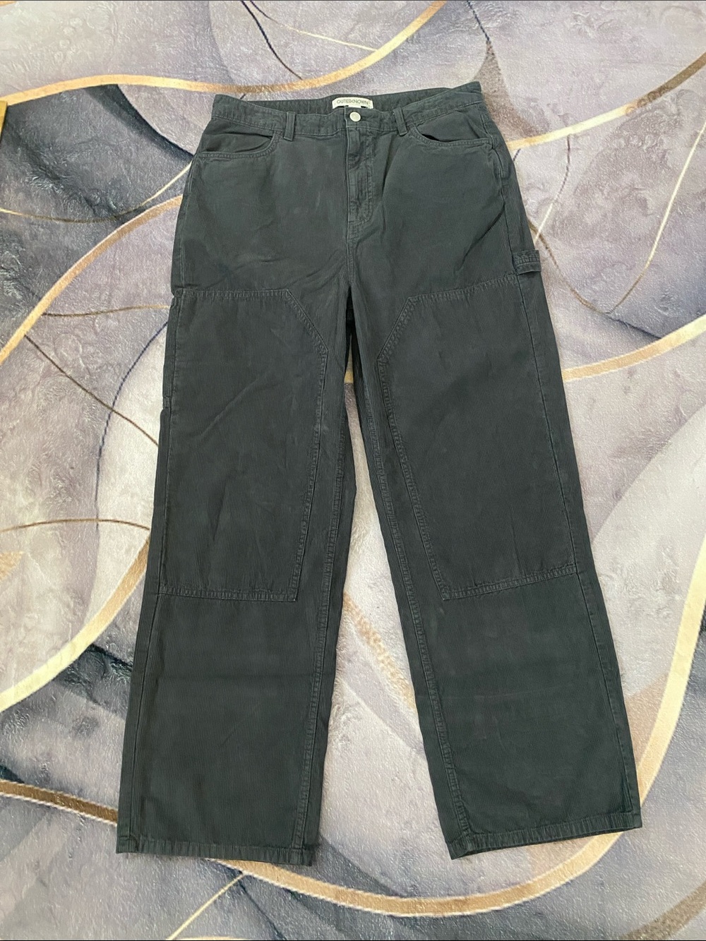 New Outerknown 100% organic corduroy double knee style pants women’s size 32